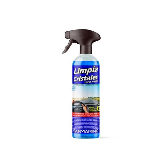 NETTOYANT VITRES TRIPLE ACTION AVEC PULVÉRISATEUR 500mL